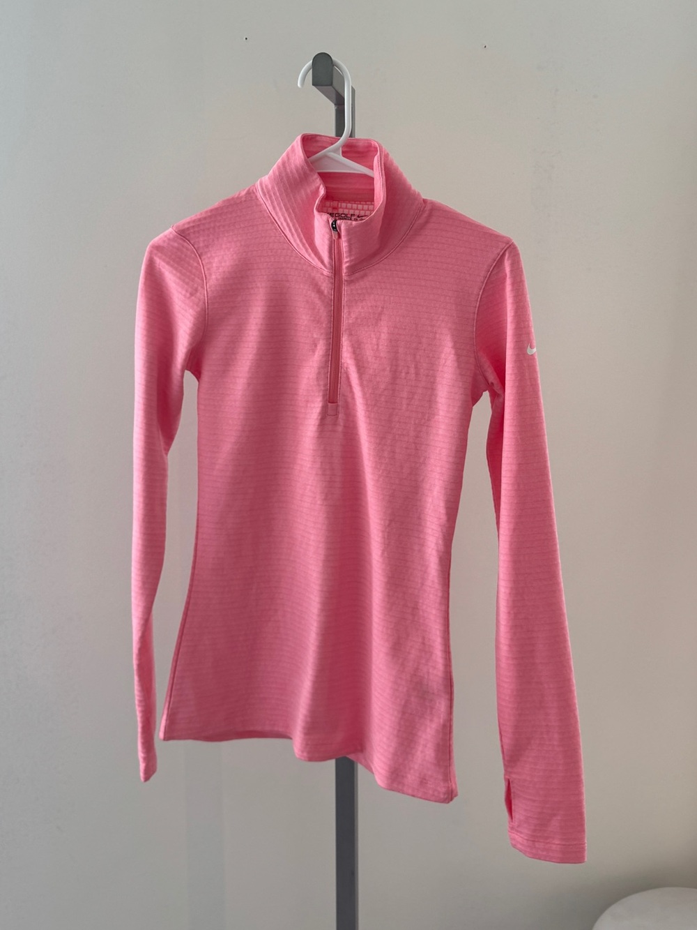 Nike pink Half Zip Golf Jacket Women X-Small